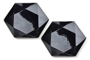 ЧЕРНЫЙ  RALPH Kpl.2 плоские пластины 32,5x 28.5cm х h3cm цена и информация | Посуда, тарелки, обеденные сервизы | kaup24.ee