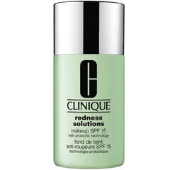 Jumestuskreem Clinique Redness Solutions Makeup SPF15 30ml, 02 Calming Fair hind ja info | Jumestuskreemid, puudrid | kaup24.ee