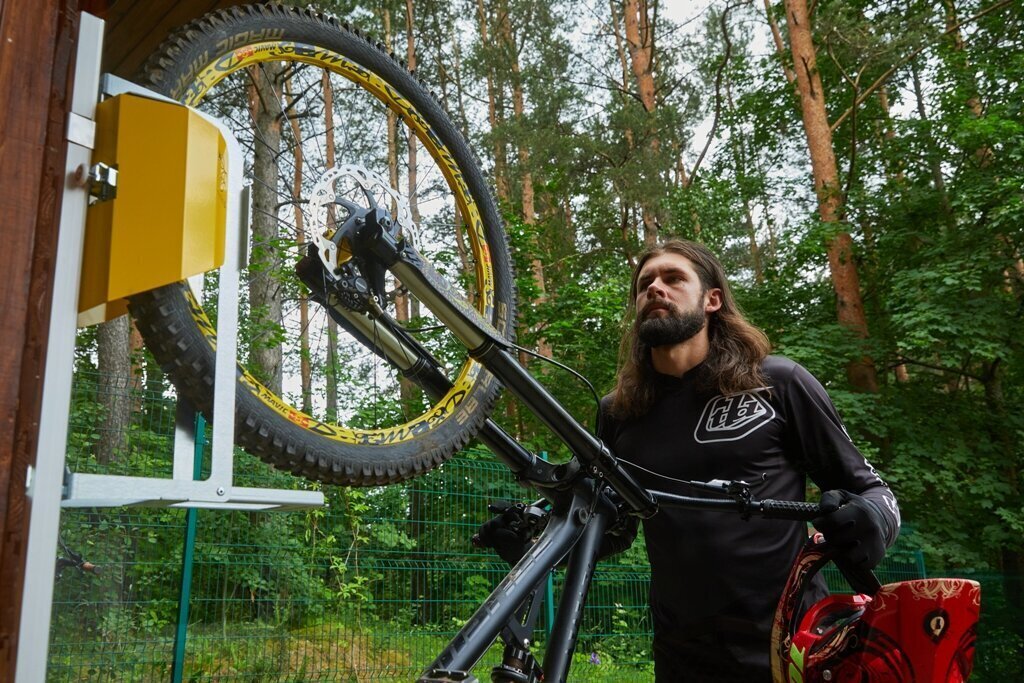 Jalgratta parkimistõstuk - parkla MTB цена и информация | Muud jalgratta tarvikud | kaup24.ee