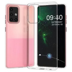 Hallo Ultra Back Case 1.4 мм Силиконовый чехол для Samsung Galaxy A42 Прозрачный цена и информация | Чехлы для телефонов | kaup24.ee