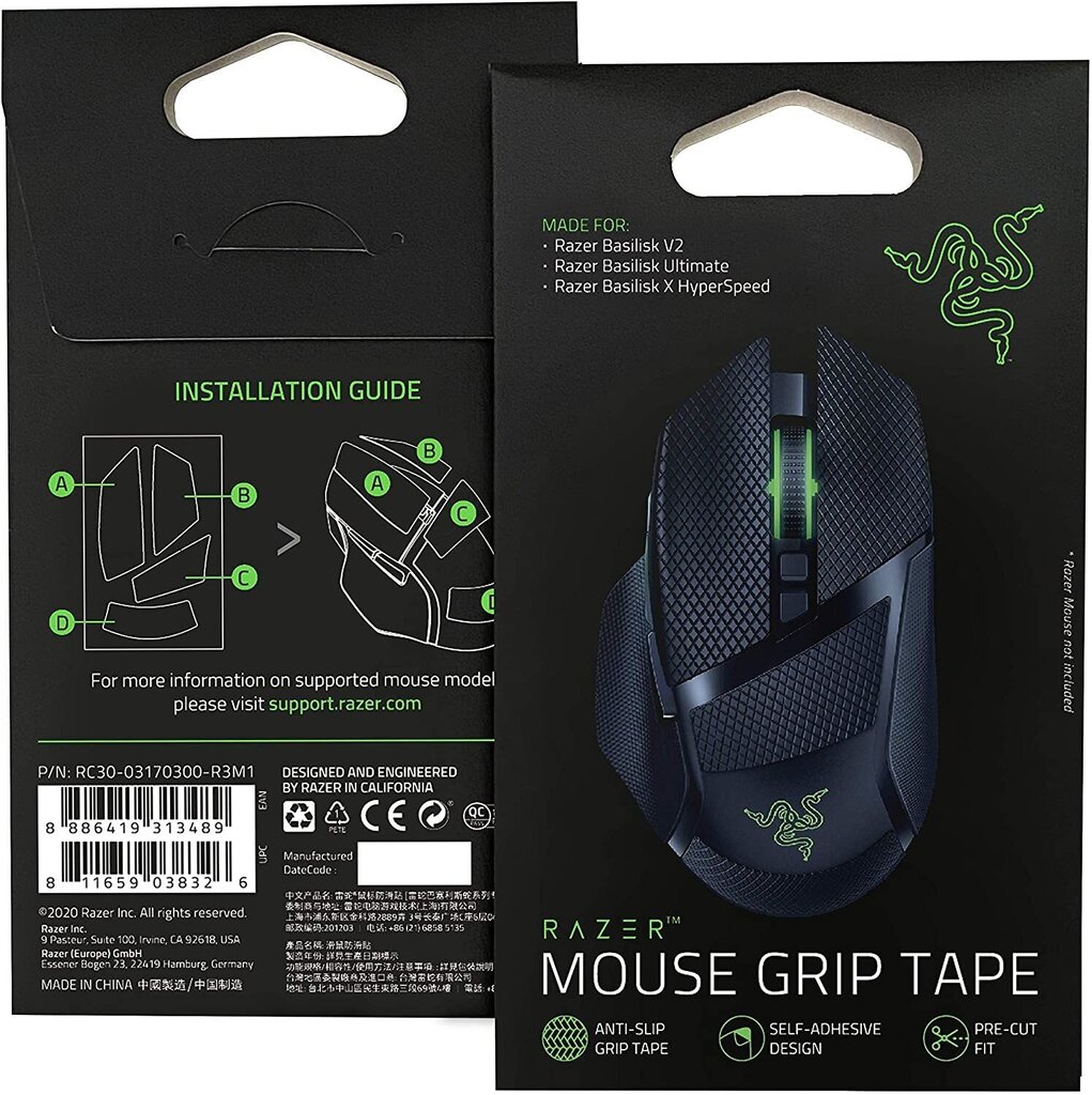 Razeri hiire käepide Razer Basilisk hind ja info | Hiired | kaup24.ee