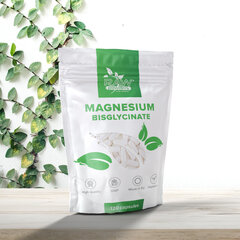 Toidulisand Magneesiumbisglütsinaat 500 mg, 120 kapslit hind ja info | Vitamiinid, toidulisandid, preparaadid tervise heaoluks | kaup24.ee