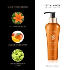 T-lab Professional Organic Shape Multi-Care Fluid, многофункциональный флюид для вьющихся или трудноуправляемых волос, 150 мл цена и информация | Средства для укладки волос | kaup24.ee