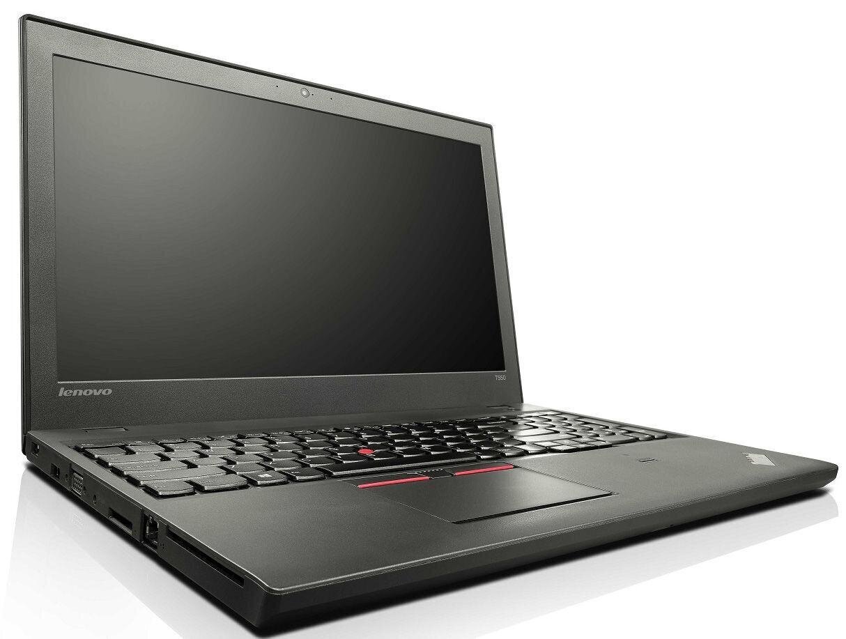 LENOVO ThinkPad T550 i5-5300U 15.6 FHD 8GB 256GB Win10 PRO цена и информация | Sülearvutid | kaup24.ee