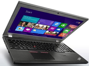 Ноутбук Lenovo ThinkPad T550 i5-5300U 15.6 FHD 8GB 256GB Win10 PRO цена и информация | Ноутбуки | kaup24.ee