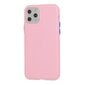 Mocco Soft Cream Silicone Back Case for Samsung Galaxy A42 5G Light Pink цена и информация | Telefoni kaaned, ümbrised | kaup24.ee