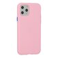 Mocco Soft Cream Silicone Back Case for Samsung Galaxy A42 5G Light Pink цена и информация | Telefoni kaaned, ümbrised | kaup24.ee