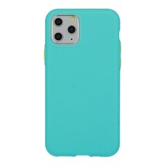 Mocco Soft Cream Silicone Back Case for Apple iPhone 12/12 Pro Green hind ja info | Telefoni kaaned, ümbrised | kaup24.ee