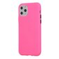 Mocco Soft Cream Silicone Back Case for Apple iPhone 12/12 Pro Pink hind ja info | Telefoni kaaned, ümbrised | kaup24.ee