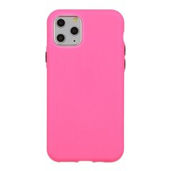 Mocco Soft Cream Silicone Back Case for Apple iPhone 12 Mini Pink hind ja info | Telefoni kaaned, ümbrised | kaup24.ee