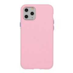 Mocco Soft Cream Silicone Back чехол Силиконовый чехол для Apple iPhone 12 Mini  Cветло-pозовый цена и информация | Чехлы для телефонов | kaup24.ee