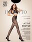 Naiste sukkpüksid Incanto Active Body 20 Den, must hind ja info | Sukkpüksid | kaup24.ee