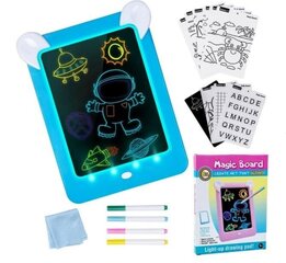Доска для рисования с подсветкой, голубая цена и информация | Развивающие игрушки | kaup24.ee