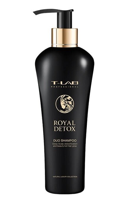Detoksifitseeriv šampoon T-LAB Professional Royal Detox Duo 300 ml hind ja info | Šampoonid | kaup24.ee