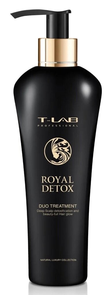 Detoksifitseeriv mask-palsam T-LAB Professional Royal Detox Duo Treatment 300 ml hind ja info | Maskid, õlid, seerumid | kaup24.ee