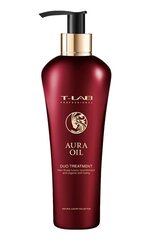 Питательная маска-кондиционер T-LAB Professional Aura Oil Duo Treatment, 300 мл цена и информация | Средства для укрепления волос | kaup24.ee