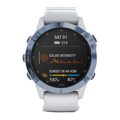 Garmin Fenix 6 Pro Solar, 47mm, Mineral Blue hind ja info | Nutikellad (smartwatch) | kaup24.ee