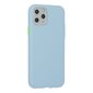 Mocco Soft Cream Silicone Back Case for Apple iPhone 12/12 Pro Blue hind ja info | Telefoni kaaned, ümbrised | kaup24.ee