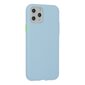 Mocco Soft Cream Silicone Back Case for Apple iPhone 12 Mini Blue цена и информация | Telefoni kaaned, ümbrised | kaup24.ee
