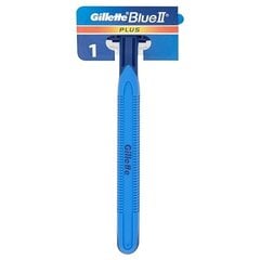 Ühekordne raseerija meestele Gillette Blue II Plus Sensitive, 1 tk hind ja info | Raseerimisvahendid | kaup24.ee