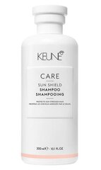 Увлажняющий шампунь для волос после загара Keune Care Sun Shield Shampoo, 300 мл цена и информация | Шампуни | kaup24.ee