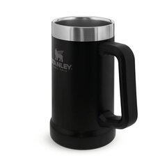 Õllekruus Adventure The Big Grip Beer Stein 0,7 l, matt must цена и информация | Термосы, термокружки | kaup24.ee