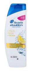 Šampoon HEAD & SHOULDERS Citrus Fresh 400ml hind ja info | Šampoonid | kaup24.ee