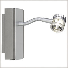 Настенный светильник 66530 Spotlights GEO Flex max. 1x3W Хром матовый цена и информация | Настенные светильники | kaup24.ee