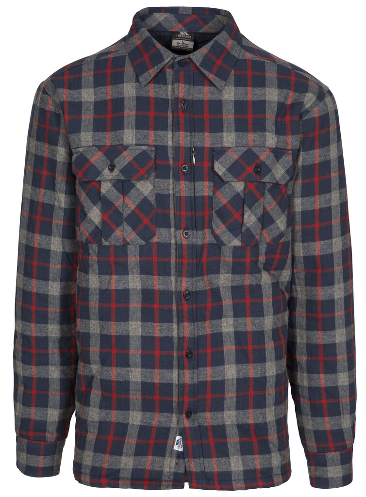 Soe pluus Trespass Rapeseed - Mens Check Shirt hind ja info | Meeste särgid ja triiksärgid | kaup24.ee