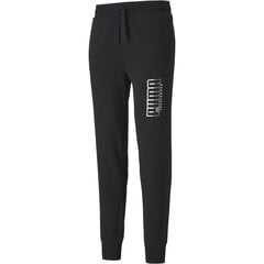 Meeste püksid Puma ATHLETICS Pants TR58135501, must цена и информация | Мужские брюки | kaup24.ee