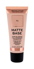 Jumestuskreem Revolution Matte Base 28 ml, F3 цена и информация | Пудры, базы под макияж | kaup24.ee