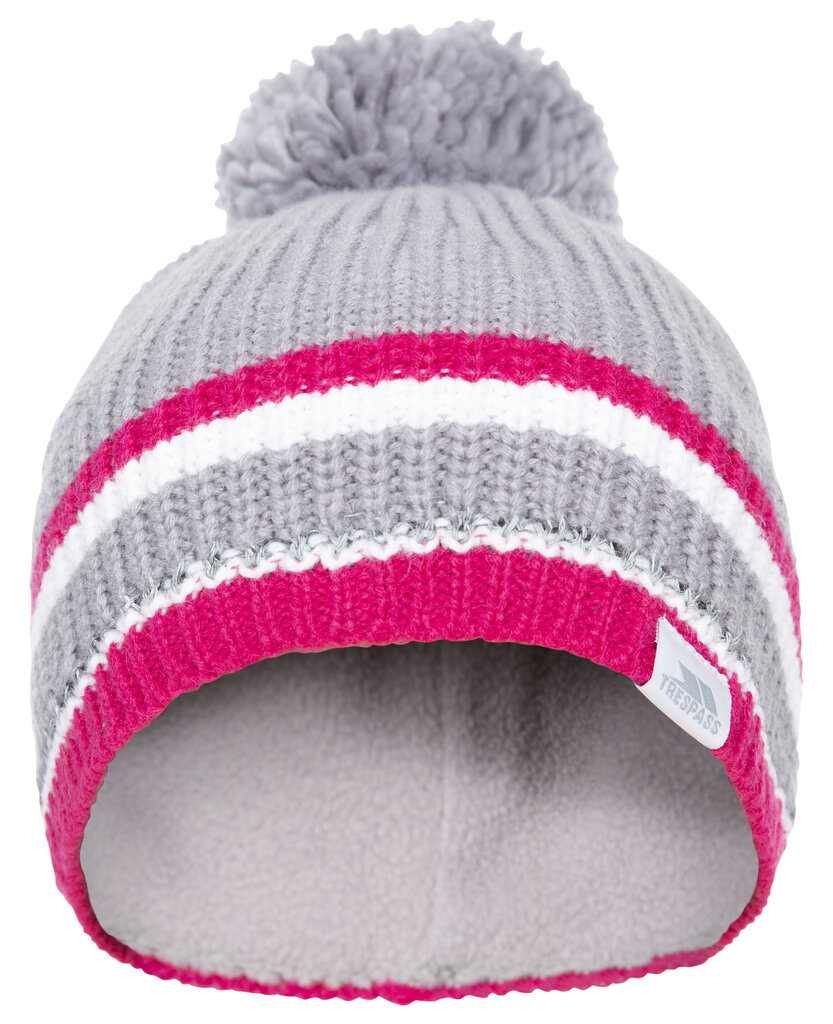 Tüdrukute talvemüts Trespass Lit, hall hind ja info | Tüdrukute mütsid, sallid, kindad | kaup24.ee