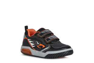 Обувь Geox повседневная для мальчиков INEK BOY, черная цена и информация | Детская спортивная обувь | kaup24.ee