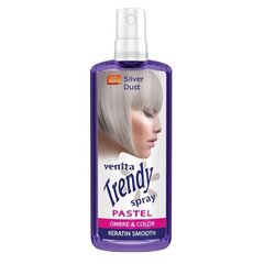 Värviline juuksesprei Venita Trendy Spray, 11 Silver Dust, 200ml hind ja info | Juuksevärvid | kaup24.ee