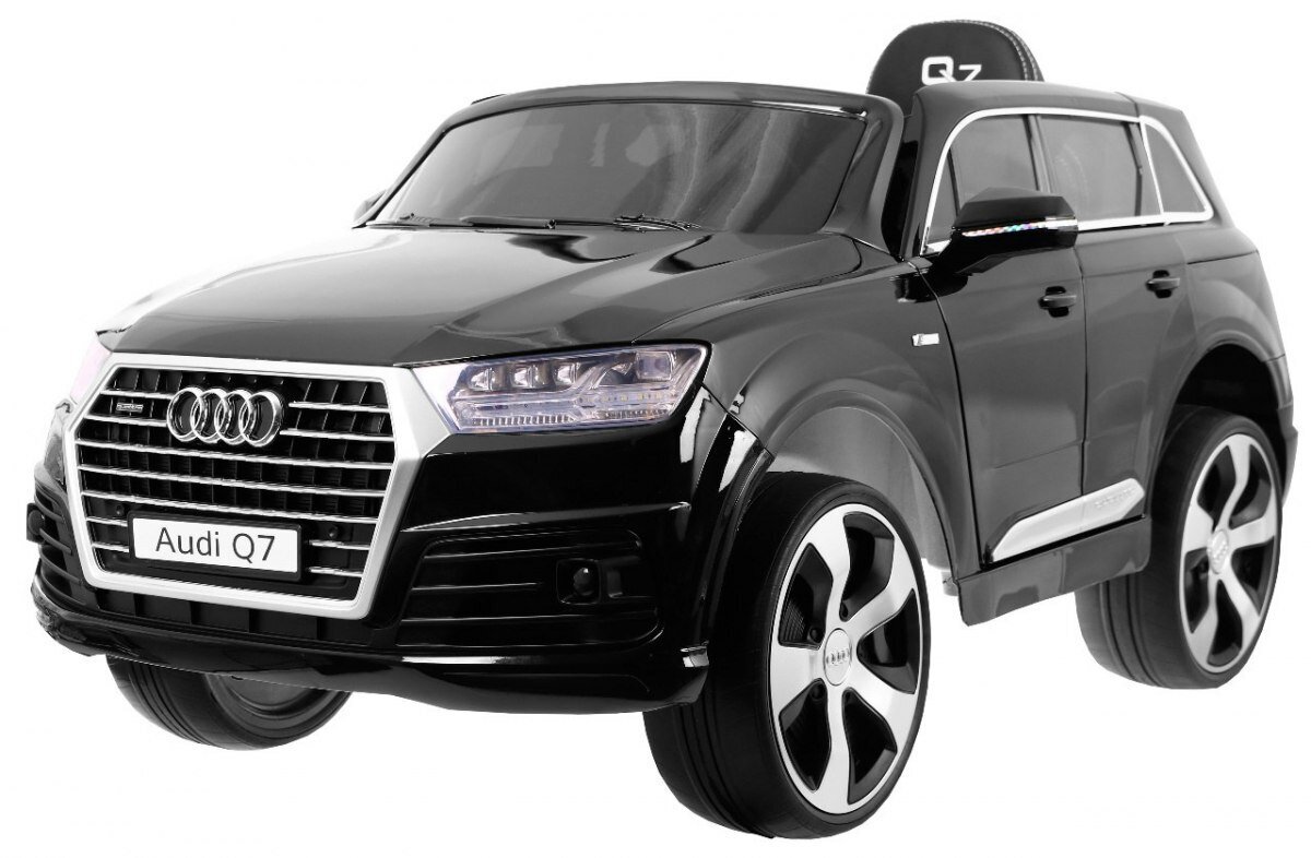 Laste elektriauto "Audi Q7", must lakitud hind | kaup24.ee