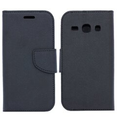 Kaitseümbris Telone Fancy Diary Bookstand sobib Samsung Galaxy S7 Edge (G935F), must hind ja info | Telefoni kaaned, ümbrised | kaup24.ee