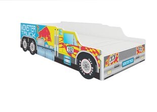 Lastevoodi ADRK Furniture Monster Truck, 160x80 cm цена и информация | Детские кровати | kaup24.ee