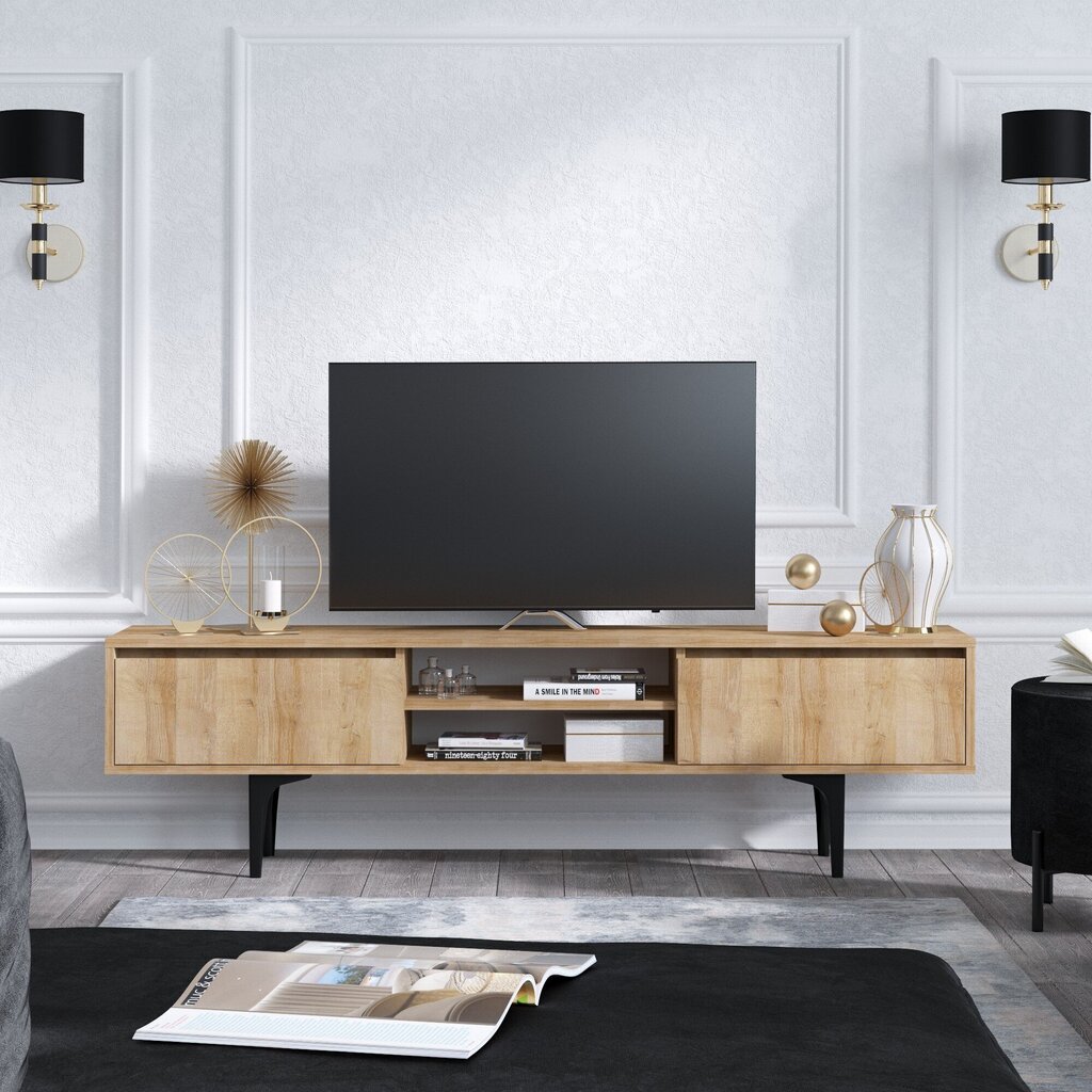 TV-laud Kalune Design 393, pruun hind ja info | TV alused | kaup24.ee