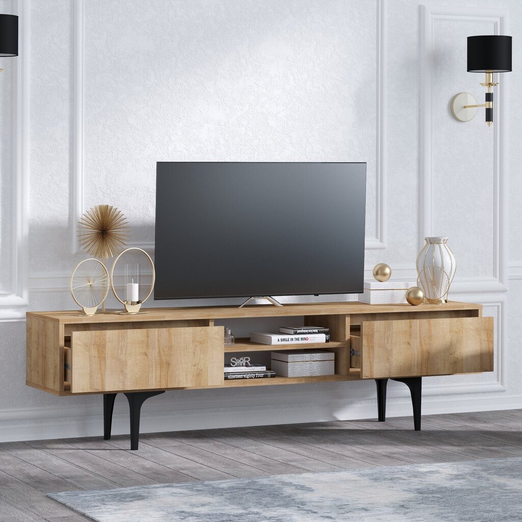 TV-laud Kalune Design 393, pruun hind ja info | TV alused | kaup24.ee
