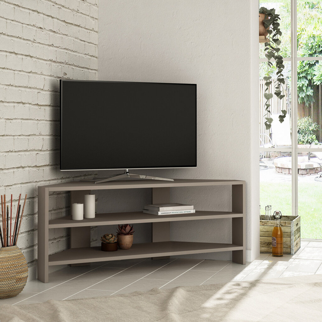 TV-laud Kalune Design 776, nurk, beeži värvi hind ja info | TV alused | kaup24.ee