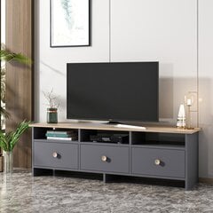 TV-laud Kalune Design 382, 150 cm, hall hind ja info | TV alused | kaup24.ee