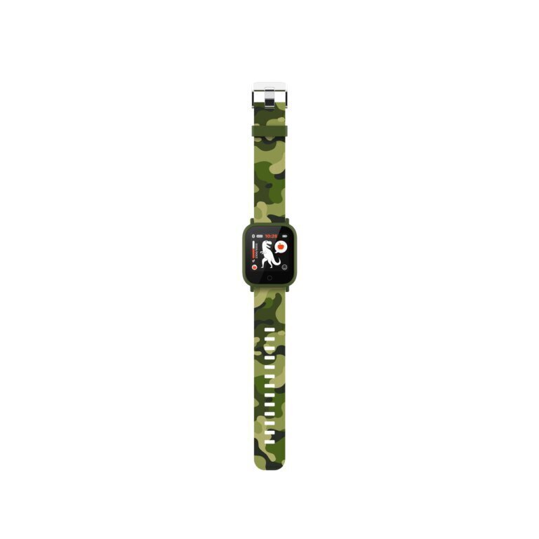 Canyon My Dino KW-33 Green Camouflage hind ja info | Nutikellad (smartwatch) | kaup24.ee