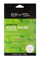 Kangasmask Green Tea BYS, 18 ml hind ja info | Näomaskid, silmamaskid | kaup24.ee