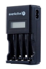 Charger everActive NC-450 Black Edition цена и информация | Зарядные устройства для аккумуляторов | kaup24.ee