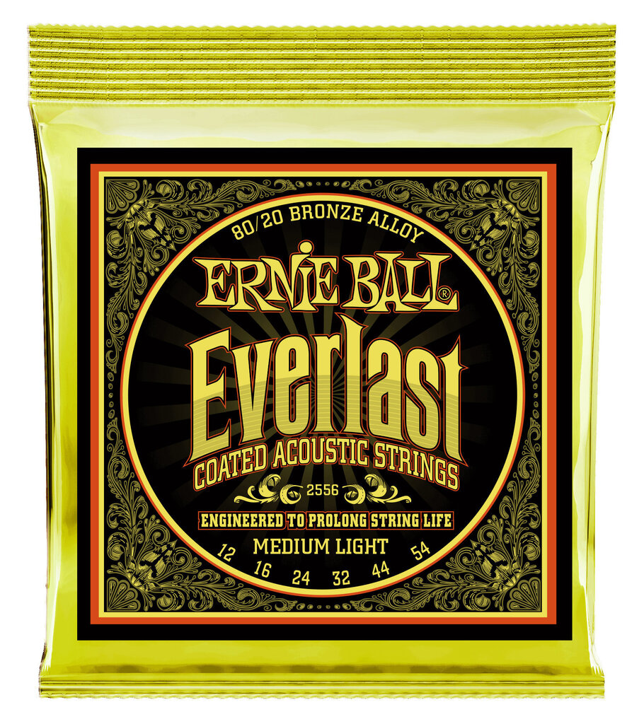Keeled akustilisele kitarrile Ernie Ball Everlast 0.012-0.054 hind ja info | Muusikariistade tarvikud | kaup24.ee