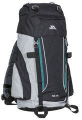 Trespass Trek 33 Rucksack seljakott meestele ja naistele, hall hind ja info | Spordikotid, seljakotid | kaup24.ee