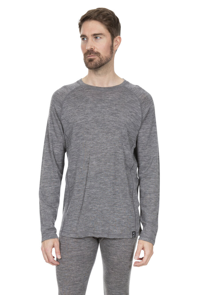 Meriinovillane termosärk Trespass Wexler - Male DLX Merino Base Layer Top цена и информация | Meeste soe pesu | kaup24.ee