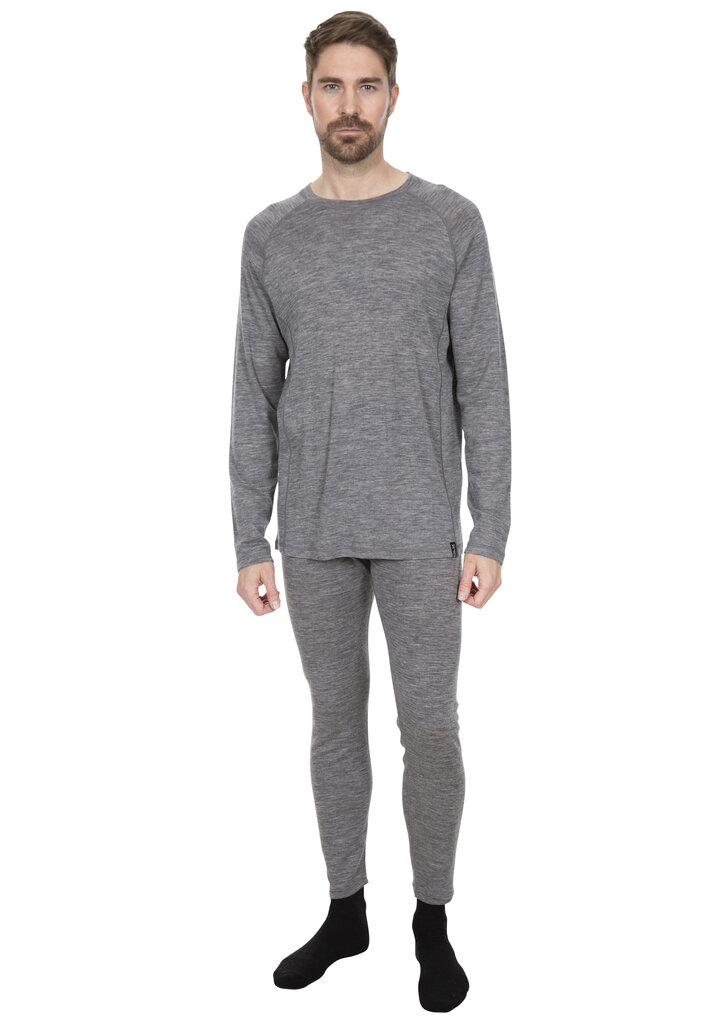 Meriinovillane termosärk Trespass Wexler - Male DLX Merino Base Layer Top цена и информация | Meeste soe pesu | kaup24.ee