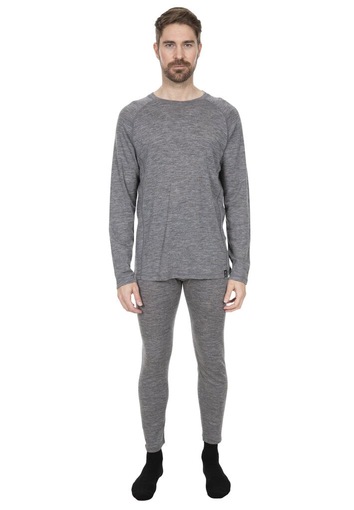 Meriinovillane termosärk Trespass Wexler - Male DLX Merino Base Layer Top hind ja info | Meeste soe pesu | kaup24.ee