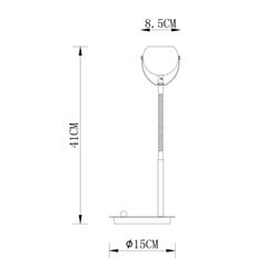 Laualamp G.LUX GM-684/1T hind ja info | Laualambid | kaup24.ee